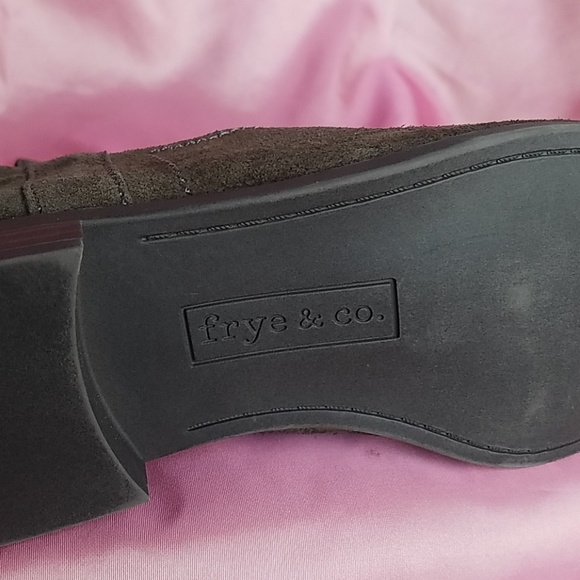 Frye & Co. Brown Suede Sarah Shorties - Picture 7 of 7